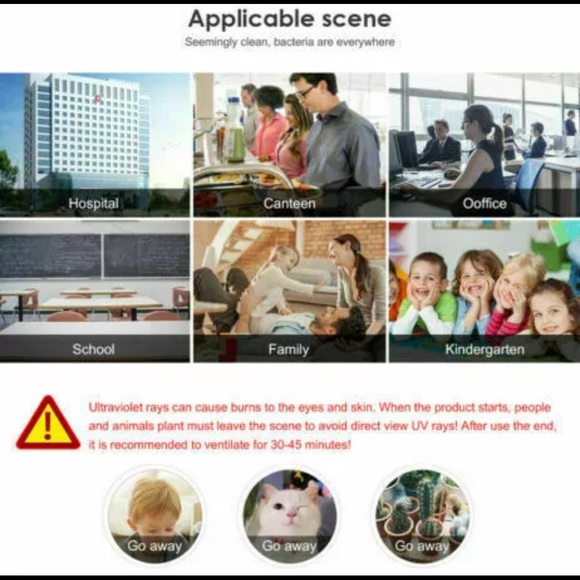 UVC Ultraviolet Light Ozone Clean Kill Dust Mites - Picture 11 of 12